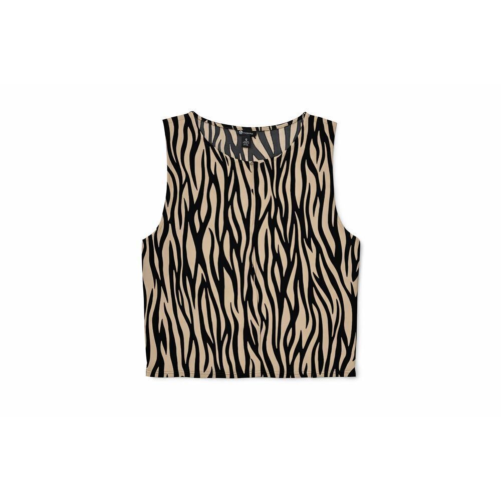 Versona Animal Print Sleveless Blouse